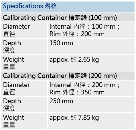 土壤測試標定罐